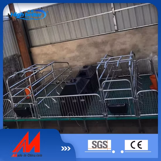 Abferkelstall für Schweine, Sau, Trächtigkeitskiste für Schweine, Ausrüstung für die Schweinezucht, Ferkelkiste